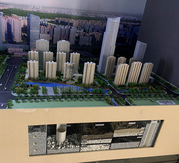 沂南县建筑模型